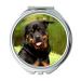 Mirror Travel Mirror Rottweiler Purebred Dog Animal Dog Peaceful Pet Pocket Mirror portable mirror