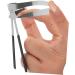 Mipcase Makeup Tools Eyebrow Measure Tool Eyebrow Measuring Ruler Stainless Steel Make up Eyebrow Line Girl - Buy Online on GoSupps.com