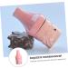 Beavorty Peach Blossom Moxibustion Ceramic Bottle - Smoke-Free Moxa Tank & Chinese Massage Tools - Roller Massager & Gua Sha Cup in Pink Fabric Box - Buy Online on GoSupps.com