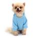 QiCheng&LYS Dog Coat Dog Hoodies Clothes Pet Puppy Cat Cute Cotton Warm Hoodies Coat Sweater(Blue XL) Blue XL