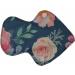 Reusable Charcoal Bamboo Mama Cloth Menstrual Pads - 10 Piece Set, 7x5 inch with Wing for Thongs - Buy Online on GoSupps.com