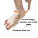 2x Orthopedic Toe Spreader - Day & Night Correction for Hallux Valgus Hammer Toe Relief Comfortable Shoe Fit 24-Hour Pain Relief - Buy Online on GoSupps.com