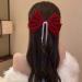 AJTUTUS Delicate Style Bowknot Shape Hair Clip Ponytail Decors Winter Headwear Female Hairpin with - Buy Online on GoSupps.com