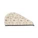 Cute Animals in Autumn Forest Microfiber Hair Towel Soft Super Absorbent Hair Towel Wrap for Women Coral Velvet Quick Dry Hair Cap for Long Curly and Thick Hair