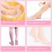 Moisturising Socks 1Pair Anti Slip Elastic Silicone Socks Comfortable Overnight Gel Socks Reusable Foot Moisturiser Socks for Repairing Dry Feet (Pink) Style2 - Buy Online on GoSupps.com