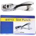 Hand Held Slot Punch Badge Hole Punch Plier Tool for PVC ID Cards - Easy & Efficient! - Buy Online on GoSupps.com