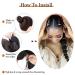 Kinky Afro Bubble Ponytail Extension 18 Inch - Natural Black Clip on Ponytail for Kids - Synthetic Hair Piece for Black Women - Protective Style 1B 90G - Buy Online on GoSupps.com