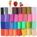 Super Valuable 32 Colors Small Block Polymer Clay Set Oven Bake Clay  Tomorotec Non-Toxic Molding DIY Clay Oven Baking Clay for Kids  Artists (Softer)