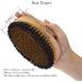 Surnuo Copper Body Scrubber Dry Brush for Smooth Skin and Stress Relief - Buy Online on GoSupps.com