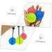 Frcolor 4-Piece Handle Ball Set for Finger Exercises | Mallet Finger & Baoding Balls | TPE Fitness Power Coach for Adults - Buy Online on GoSupps.com