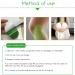 Knee Pain Relief Moxa Patches - 12 Self-Heating Wormwood Stickers for Sciatica & Leg Discomfort - Buy Online on GoSupps.com