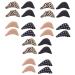 Healvian 12 Pairs Reusable Shoe Filler Forefoot Cushioning Pads Big Toe Filler Shoe Insoles Women Shoe Inserts Shoe Filler Plug Gel Shoe Inserts Heel Cushions Cups Half Pumps Padding Sponge