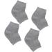 minkissy 4 Pairs Mens Sock Women Socks Moisturizing Socks Gel Heel Sleeves Feet Cracked Socks Man Socks Moisturizing Gel Socks Ankle Socks Anti-Crack Socks Ripstop Socks Foot Socks Ordinary - Buy Online on GoSupps.com