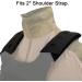 Tactifans 2 Pack Shoulder Pad Cushions for FCPC JPC Vests & Sling Bags - Black - Buy Online on GoSupps.com