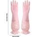 Cleaning Gloves - PVC Dishwashing Gloves Long Sleeves Waterproof Non-Slip Long Sleeve Kitchen Gloves Latex A/r - Buy Online on GoSupps.com