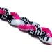Sport Ropes Triple Titanium Necklace - Pink/Black/White - 18 - Buy Online on GoSupps.com
