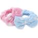 Buy Hairizone Cosmetics Make-Up Headbands - Cute 2 Pack Elastic Hair Bands for Washing Face & Spa - Soft Large Arcs in Pink/Blue - Buy Online on GoSupps.com