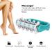 Back Massage Device with Rollers - Manual Body Massager & Electrical Massage Pillow | Wade Shoulder (Green) - Relieve Tension & Enhance Relaxation - Buy Online on GoSupps.com