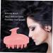 Anneomas Silicone Massage Brush - Scalp Massager for Shampoo & Dandruff Removal - Pink 9.5x7cm - Buy Online on GoSupps.com