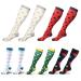 Ixkbiced 5 Pairs Compression Socks for Women Knee High Socks for Pain Relief Sports