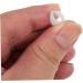 Lurrose 60 Pairs Round Sliding Ring Nose Pads & Anti-Ear Socks for Sunglasses - Silicone Glasses Legs & Retro Pebble Gel Slippers - White - Buy Online on GoSupps.com