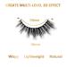 Buy 5 Pairs 18mm 3D Long Wispy Mink Lashes | Fluffy & Reusable Eyelash Extensions | Wholesale Cruelty-Free Lashes (MT24 - Buy Online on GoSupps.com