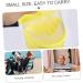 Healeved Prosthesis Nursing Box & Bathing Container | Denture Cleaning Brush & Travel Holder | Yellow 8x7.5cm - Buy Online on GoSupps.com