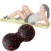 Fezf fascia ball for feet peanut massage ball fascia ball set lacrosse ball massage lacrosse ball muscle roll for spine fascia training acupressure plantar fasciitis