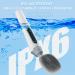 Rechargeable Electric Body Brush | Silicone Back Scrubber | 5 Modes | IPX7 Waterproof | Long Handle Exfoliating Spin Scrubber | Shower and Bath Tool - Buy Online on GoSupps.com