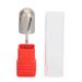 Stainless Steel Round Foot Nail Drill Bit Pedicure Foot Calluses Sanding Polishing Head for Cracked Skin Corns