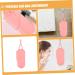 FOMIYES 2pcs Curling Iron Storage Bag Hair Rollers Hair Straightner Curling Wand Pink 29.50X13.50X2.00CM Pink - Buy Online on GoSupps.com