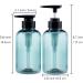 Kimqi 10oz Refillable Shampoo & Conditioner Bottles 4 Pack - Empty Shower Dispenser Set for Guest Bathroom - 300ml Plastic Pump Bottles for Lotion & Body Wash - Buy Online on GoSupps.com