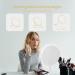 SHEGINEL Travel Makeup Mirror with LED Light, Rechargeable, 4 Brightness Levels, 180 Rotation - 7.5 inches - Buy Online on GoSupps.com