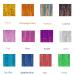 Shiny Hair Tinsel Kit - 12 Colors, 3000 Strands, Fairy Extensions for Party Highlights - Glitter Multi-Colors - 45 Inch (Pack of 12) - Buy Online on GoSupps.com