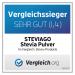 STEVIAGO 100% Pure Stevia Powder Extract - 97% Reb-A 50g with Measuring Spoon | Premium Natural Sweetener for Healthy Living - Buy Online on GoSupps.com