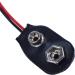 Buy 2pcs 15cm Wire Cable 9V Battery Clip Connector I Type - Black & Red for International Shipping - Buy Online on GoSupps.com