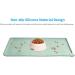 AUDWUD Silicone Waterproof Dog & Cat Feeding Mat | 61x41 cm Anti-Slip Pet Bowl Mat for International Shipping - Buy Online on GoSupps.com
