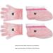 2 Pairs wax gloves paraffin bath feet liners Paraffin Wax Cover Kit paraffin wax cozy liners paraffin wax socks Paraffin Wax Feet Film feet care kit Accessories pe bag foot 30x13m Red - Buy Online on GoSupps.com