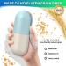 Portable Pill Organizer Box - Weekly Pill Capsule Holder for Travel Water Resistant Cereal Fiber Storage for Vitamins & Supplements 7-Day Compartments - Buy Online on GoSupps.com
