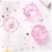 Octagonal Dappen Dish Cup Crystal Glass Glassware Tool for Nail Art Manicure Care Brushes - Buy Online on GoSupps.com