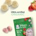 Gerber Organic Yogurt Melts Banana & Strawberry Snacks - 7 Pack, 1 Ounce Each - Red Berries - Buy Online on GoSupps.com