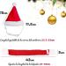 PETLESO Cat Santa Hat and Scarf Christmas Costume Set - Festive Holiday Accessories for Dogs and Cats - Buy Online on GoSupps.com