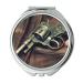 Mirror Compact Mirror pistola Round Mirror new gun pocket mirror portable mirror