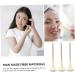 Angoily 1 Set Makeup Brush Highlighter Brush Facial Fan Makeup Highlighter Facial Brush Facial Tool Powder Brush Makeup Fan Blush Facial Wooden Handle Woman - Buy Online on GoSupps.com