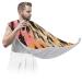 Geometric Tiger Pattern Beard Bib Apron Beard Hair Catcher for Men Shaving Fathers Day Anniversary Christmas Gifts for Dad Husband Beard Bib with 2 Suction Cups