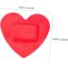 Toddmomy 150 Sheets Heart Stickers for Kids | Portable Fingertip Wall Stickers | Breathable Red Waterproof Gauze Patches | Bulk Children's Sticker Pack - Buy Online on GoSupps.com