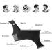 Beard Shaping Tools Men'S Beard Template Beard Styling Black Plastics Hairline Trimming Beard Shaping Tool For Conditioners Beard Shaping Template Beard Beauty Template - Buy Online on GoSupps.com