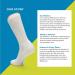 Circufiber Diabetic Socks - Improves Circulation, Reduces Swelling & Pain - Comfortable Loose Fit Crew - 3 Pairs (Mineral White, Medium) - Buy Online on GoSupps.com