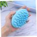 Fomiyes Hair Washing Brush & Scalp Massager - Handheld Bunny Rab Oil Massage Device in Sky Blue - Glowing Shampoo Brush for Relaxation & Hair Care - Buy Online on GoSupps.com