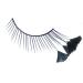 Eulenspiegel 001066 - Eyelashes black with feather brush 1 ml special eyelash glue instructions